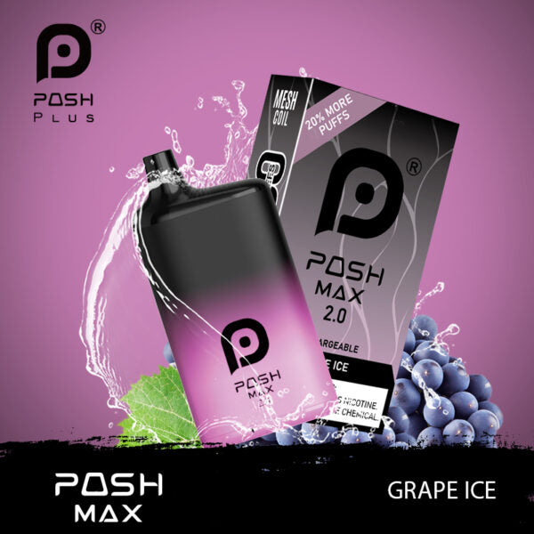 Posh Max 2.0 5200 puffs Grape Ice