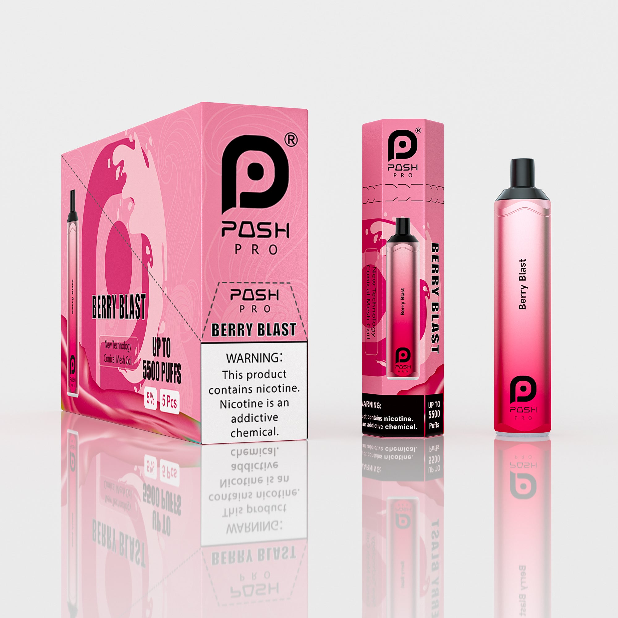 Posh Pro 5500 Berry Blast