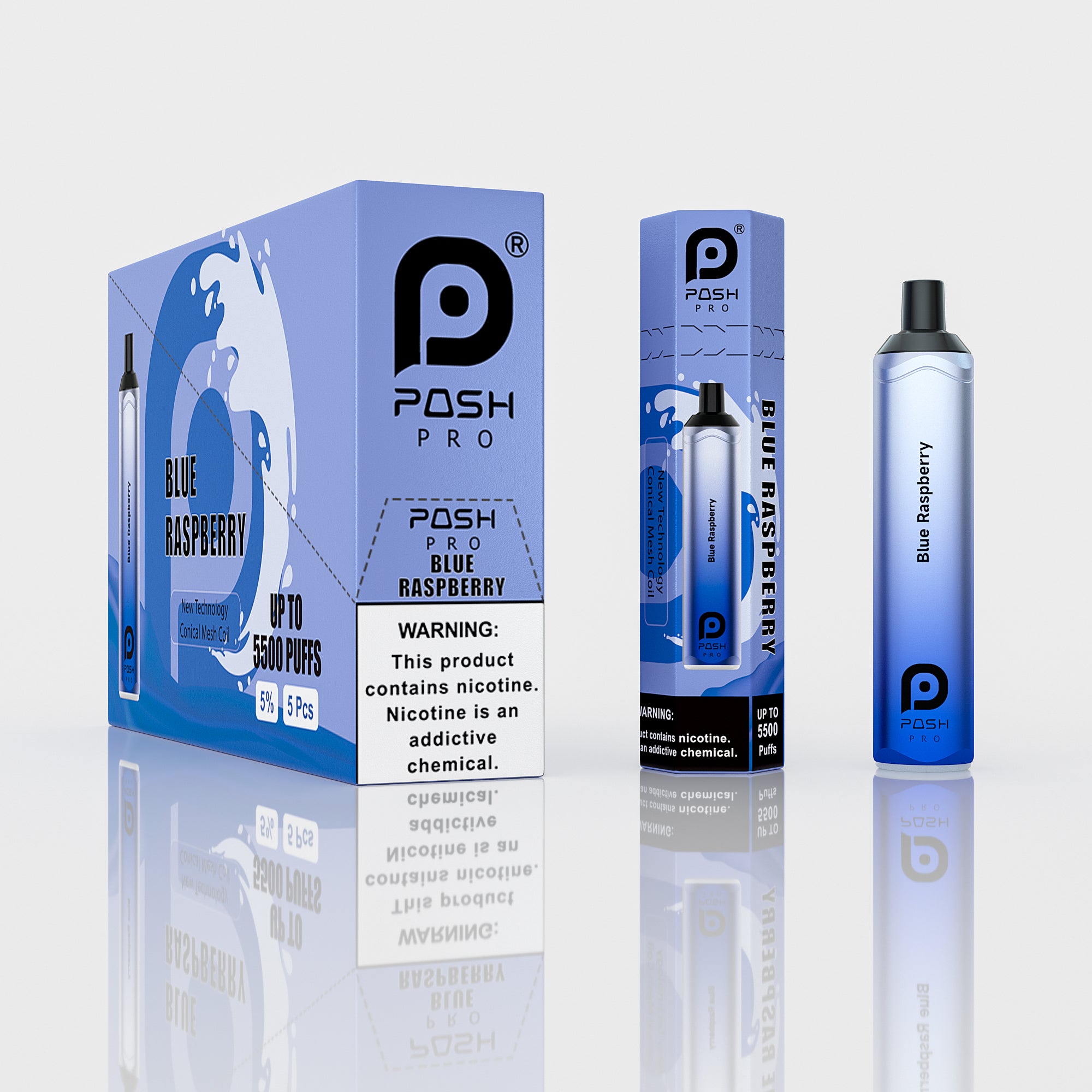 Posh Pro 5500 Blueraspberry