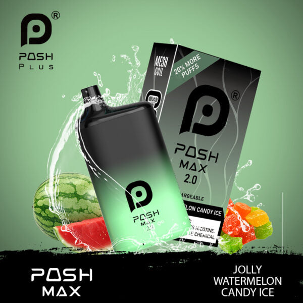 Posh Max 2.0 5200 puffs Jolly Watermelon Candy Ice