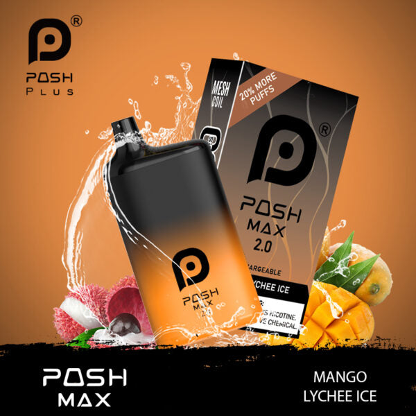 Posh Max 2.0 5200 puffs Mango Lychee Ice