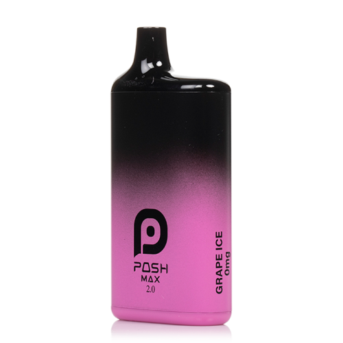 Posh Max 2.0 0% Zero Nicotine 5200 Disposable Grape Ice