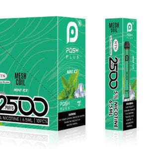 Posh Plus 5% Nic 2500 Puffs 6.5ml Mint Ice