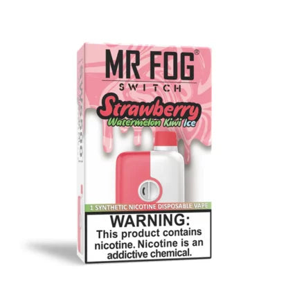 Mr Fog Switch 5500 Strawberry Watermelon Kiwi Ice